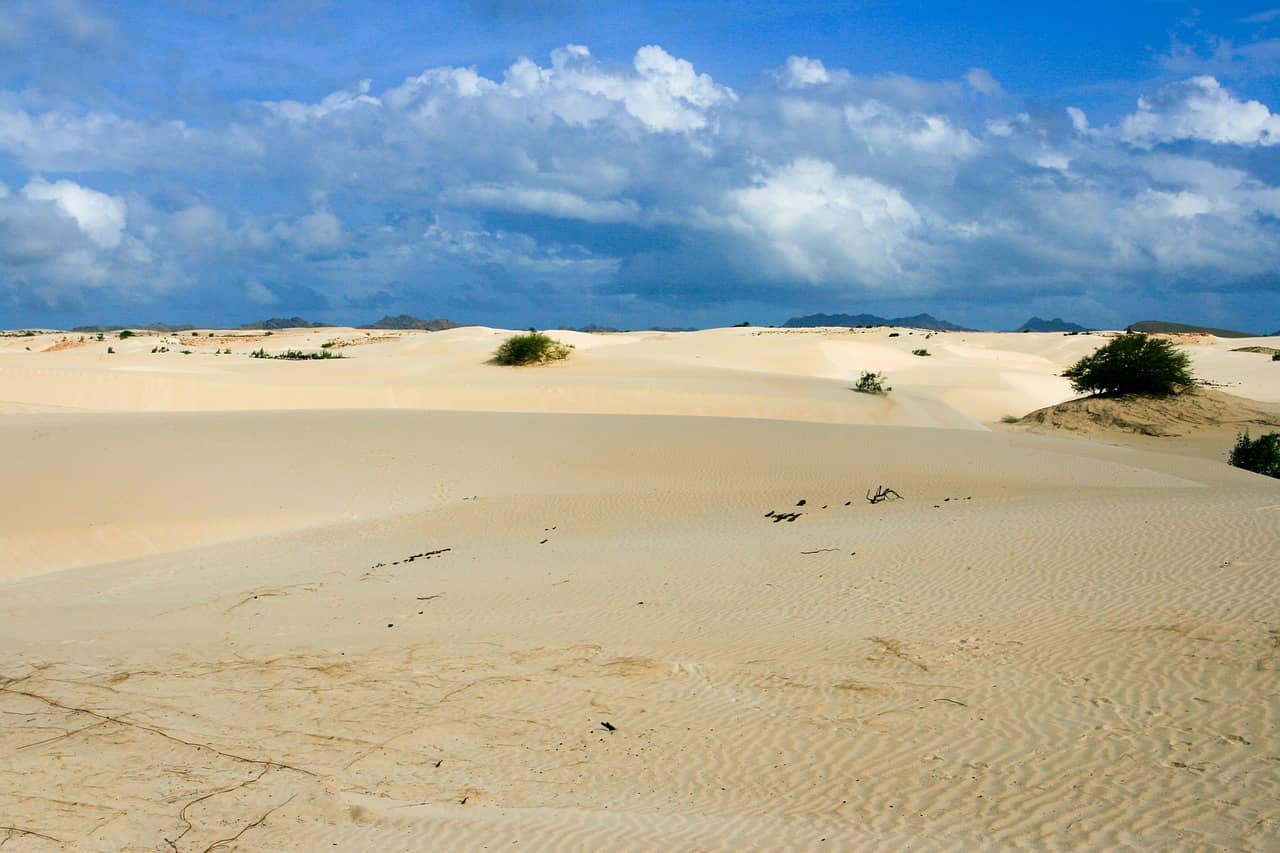 Kapverdy - púšť Boa Vista