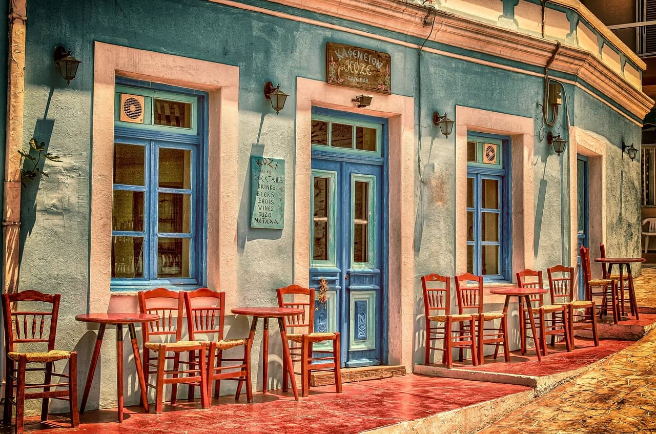 Grécka kaviareň